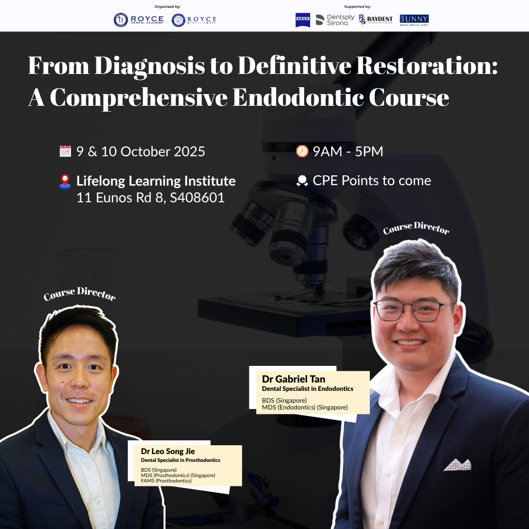 From Diagnosis to Definitive Restoration: A Comprehensive Endodontic Course
