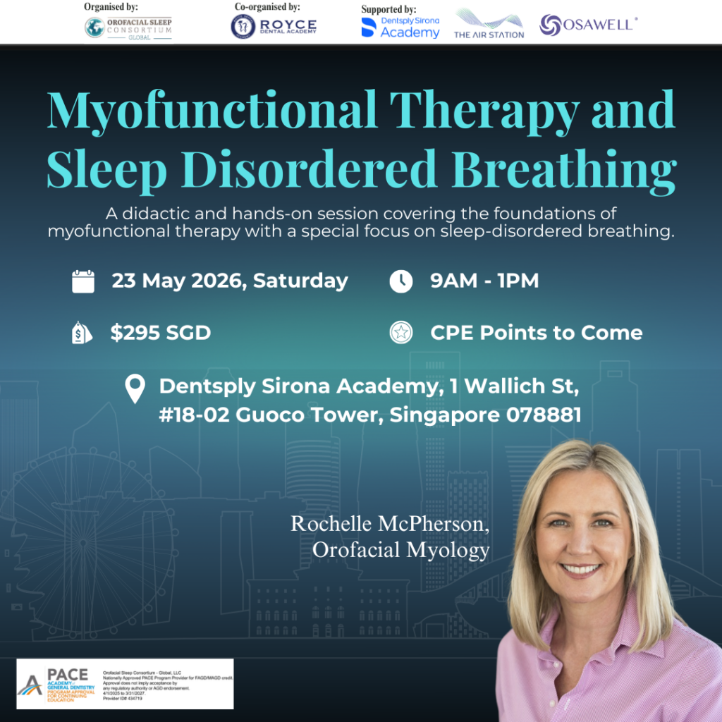 Myofunctional Therapy and Sleep Disordered Breathing