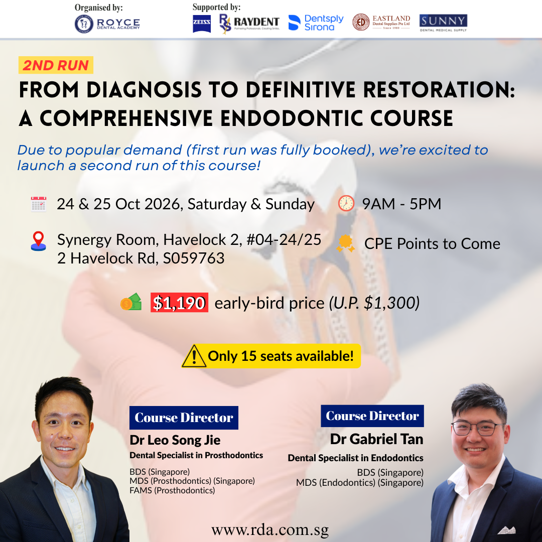 From Diagnosis to Definitive Restoration: A 2-Day Comprehensive Endodontic Course